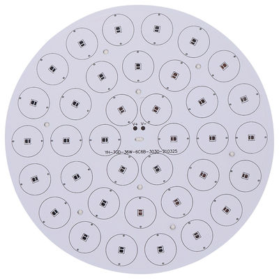 SMD 12W LED Printed Circuit Board Copper Thickness 1OZ 2OZ 30Z