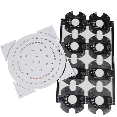 Aluminum Thickness 1.6mm SMD LED Circuit Board Round Single Sided