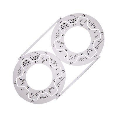 White OEM ODM Single Sided PCBs Aluminum Printed Circuit Board