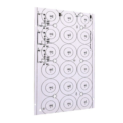 SMD LED Lighting Double Layer PCB Board Min Line Width 0.1mm