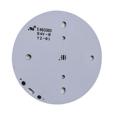 Round HASL ENIG Custom LED PCB 94V0 Electronics Circuit Board