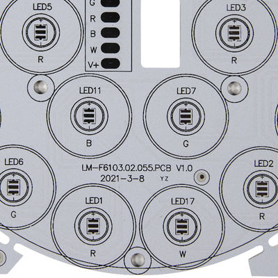 12w 18w 24w 100W LED Light PCB Board Aluminum Base Dielectric Layer