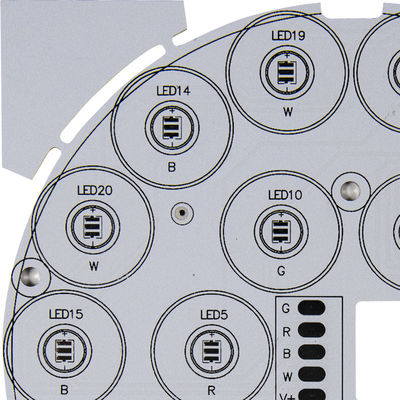 12w 18w 24w 100W LED Light PCB Board Aluminum Base Dielectric Layer