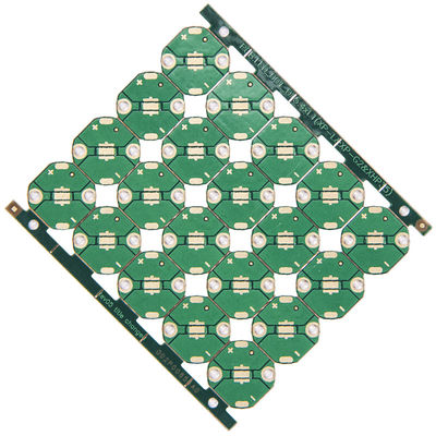 Plating Plug Hole FR4 2 Layer PCB Board OSP Gold Finger Surface