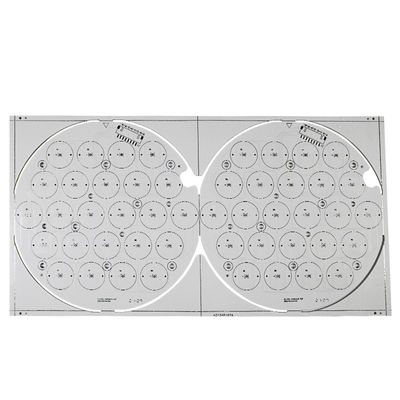 Round PCB 150mm SMD LED PCB Board FOR 100 Watt 3030 Lighting