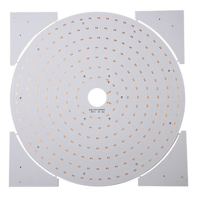 Min PTH Copper Thickness 25um LED PCB Board 24w Round LED Panel