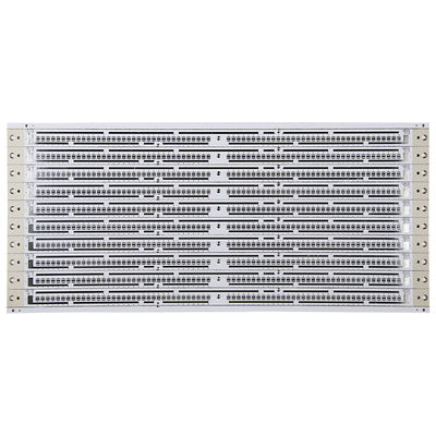 Aluminum Thickness 2.0mm LED PCB Board HASL Printed Circuit Board