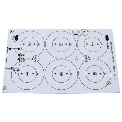 SMD 2835 2 Layers Double Sided PCB Board For LED Traffic Lighting