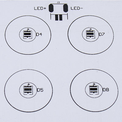 Aluminum HASL LED PCB Board SMD SMT DIP Component Assembly