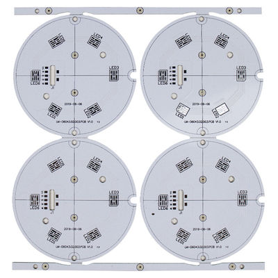 Quick Pcb Prototype Matrix Board Assembly Services Of LED Aluminum PCB