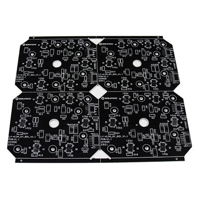 Quick Turn Pcb Prototypes Clad Single Sided Pcb Assembly Services Of LED Aluminum PCB