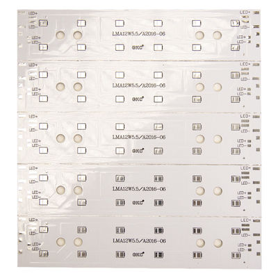 Double Sided Copper Clad Single Sided Pcb Assembly Services Of LED Aluminum PCB