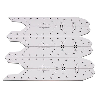 0.8 1.0 1.2mm Thickness HASL Aluminum LED Printed Circuit Board